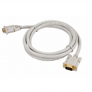 Шнур VGA plug - VGA plug 1. 8М (серый)  (17-5503-4)  В упаковке: 10 шт