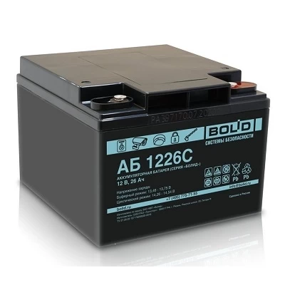 Аккумуляторная батарея Болид АБ 1226С