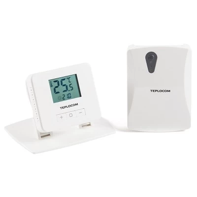 Беспроводной комнатный термостат Бастион Teplocom TS-2AA/3A-RF