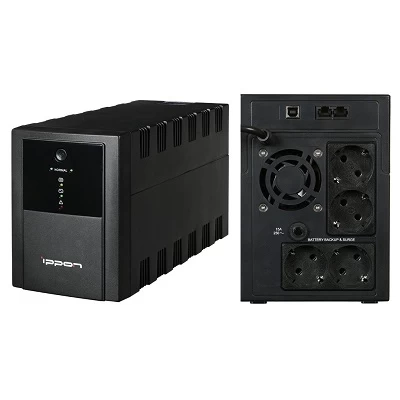 Источник бесперебойного питания, On-line Ippon Back Basic 1500 Euro (1108022)