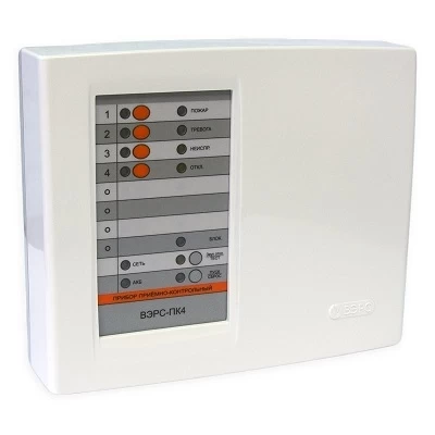 Прибор приемно-контрольный ВЭРС-ПК 4П версия 3.2