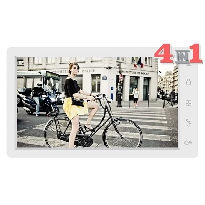 Монитор видеодомофона TANTOS Amelie HD SE Slim (White) XL