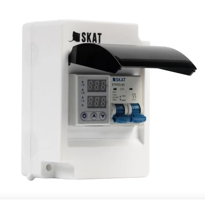 Байпас с многофункциональным реле защиты Бастион SKAT ST BYPASS 220/63А RV