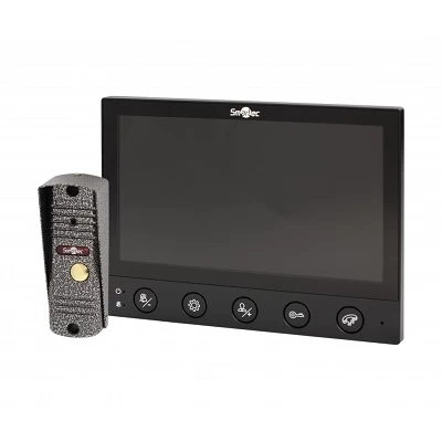 Комплект видеодомофона Smartec ST-MS607S-BK