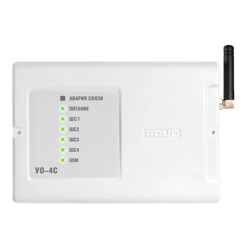 Устройство оконечное объектовое приемно-контрольное c GSM коммуникатором Болид УО-4С исп.02