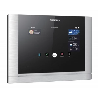 Монитор IP видеодомофона COMMAX CIOT-700M2 Светлое серебро