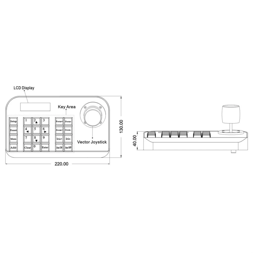 Клавиатура управления AMATEK AV-P85