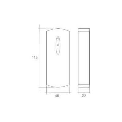 Считыватель мультиформатный IronLogic MATRIX III EH (темно-серый металик)