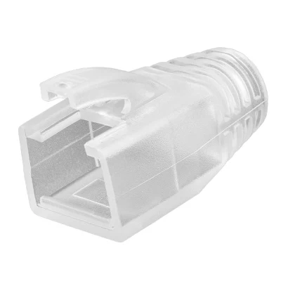 Защитный колпачок для коннекторов RJ45 NIKOMAX ESSENTIAL NMC-RJBOOT75T-TR-100
