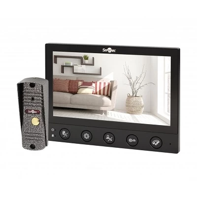 Комплект видеодомофона Smartec ST-MS607HS-BK