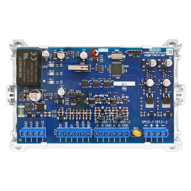 Контроллер адресной Болид С2000-КДЛ-2И исп.01