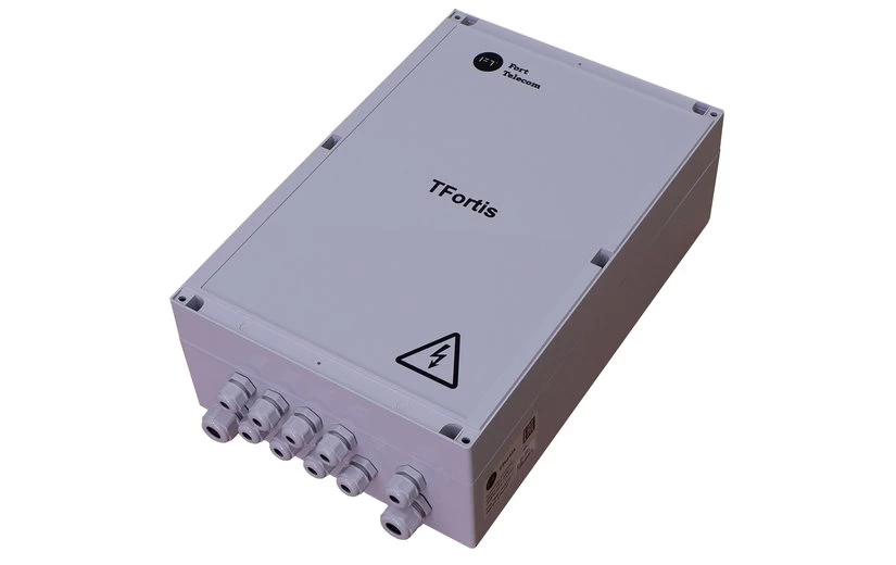 10 портовый уличный узел связи TFortis PSW-2G8F+