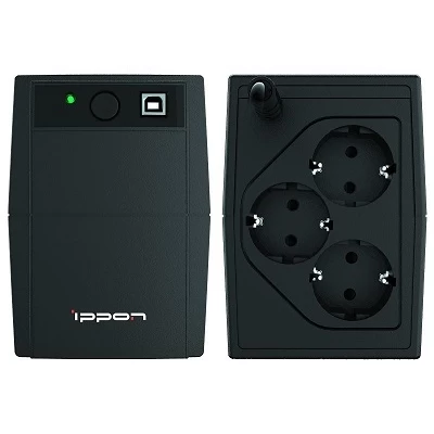 Источник бесперебойного питания, On-line Ippon Back Basic 650S Euro (1373874)