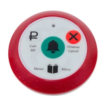 Кнопка вызова радиоканальная (передатчик) 4 кнопочная TANTOS TSw-BR4