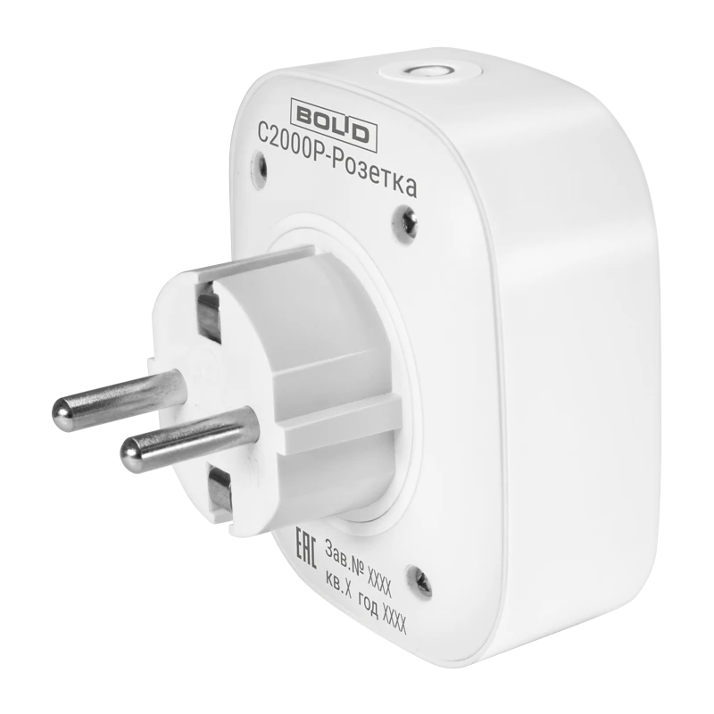 Розеточный радиоканальный модуль Болид С2000Р-Розетка