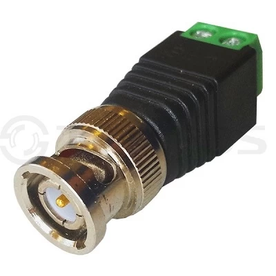 TANTOS, РАЗЪЕМ TS BNC штекер с клеммной колодкой, под винт.