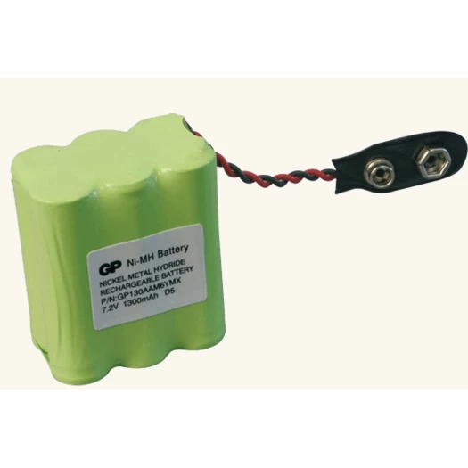 NiMH, 7,2В, 1300мА, 27х42х47мм Visonic Аккумулятор PowerMax