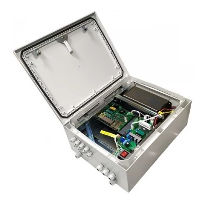 8 портовый уличный узел связи TFortis PSW-2G6F+UPS-Box
