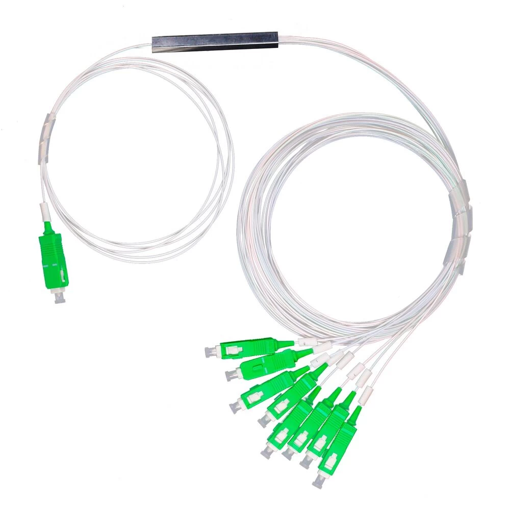 Разветвитель планарный 1х8 Cabeus FCT-PLC-1/8-9-SC/A-1.5-0.9 (11315c)