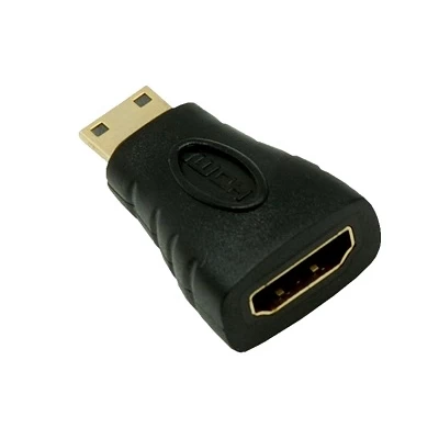 Переходник MiniHDMI-HDMI, v2 NETLAN EC-HD20CB-AC-BK-10