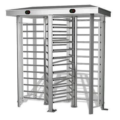 Полноростовой сдвоенный турникет OXGARD PraktikaТ-10-GM Doublе Pass (горячий цинк)