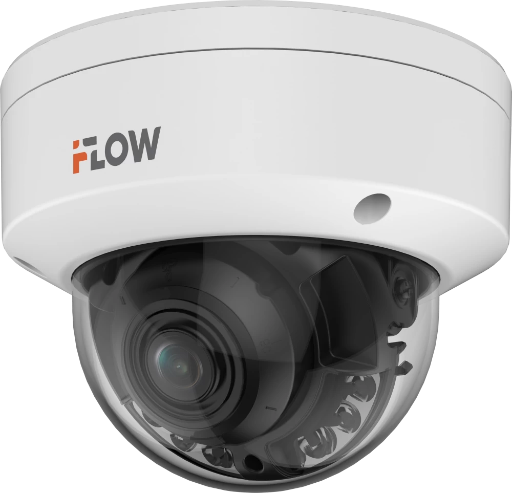 Купольная IP видеокамера 4 Мп iFLow F-IC-2449C2MS/Y(2.8mm)