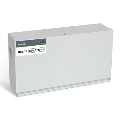 Источник бесперебойного питания Рубеж ИВЭПР 24/25 RS-R3 2х7 БР