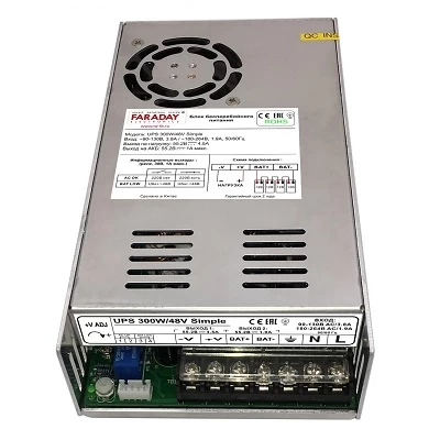 Источник бесперебойного питания FARADAY UPS 300W/48V Simple