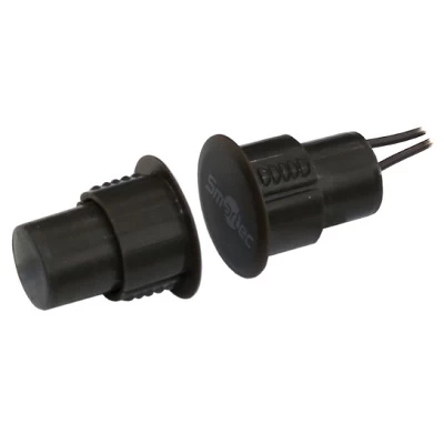 Извежатель врезной магнитоконтактный, НЗ Smartec ST-DM030NC-BR