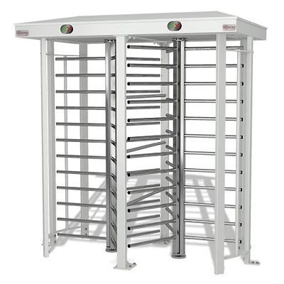 Полноростовой сдвоенный турникет OXGARD Praktika Т-10-G4R Doublе Pass (Mifare)