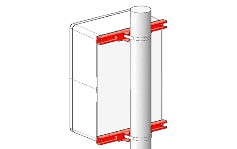 Комплект крепления на столб TFortis ККС-2