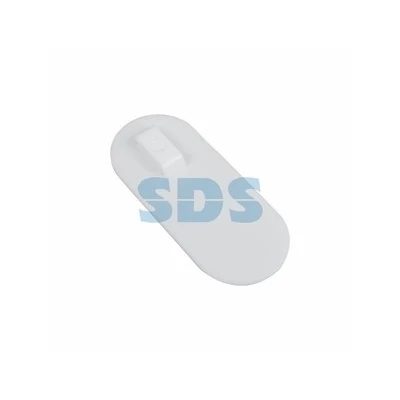 Бирка кабельная «Овал» белая (100 шт /уп ) REXANT 07-6230