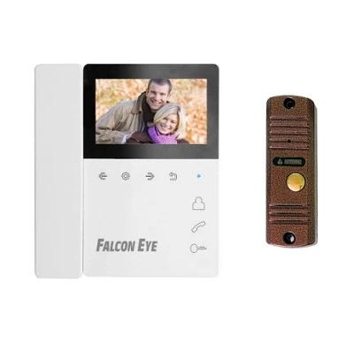 Комплект видеодомофона Falcon Eye Lira + AVC-305 (PAL) Медь