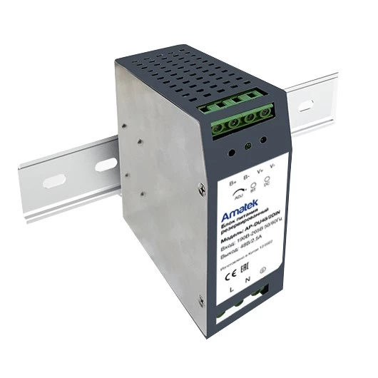 Источник бесперебойного питания, On-line AMATEK AP-DU48/2DIN