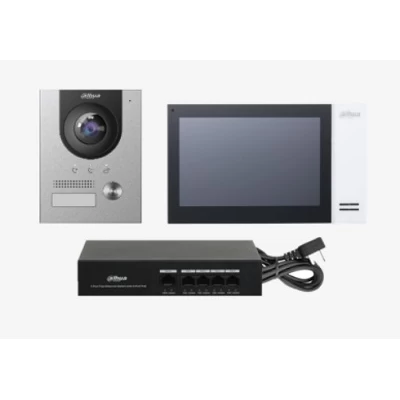 Комплект IP видеодомофона Dahua DHI-KTP01L(S)