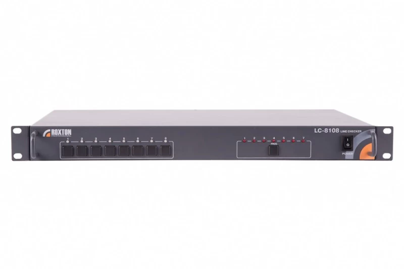 Блок автоматического контроля на 8 линий, 1U Roxton LC-8108
