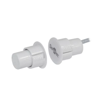 Извежатель врезной магнитоконтактный, НЗ/НР Smartec ST-DM030NCNO-WT