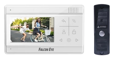 Комплект видеодомофона Falcon Eye Vela + AVP-505 (PAL) Темно-Серый
