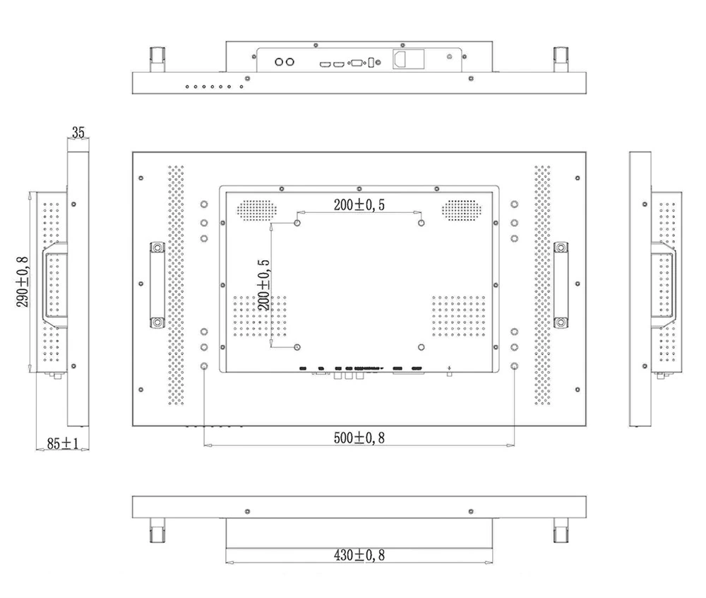 Монитор 32" AMATEK APV-M32AF