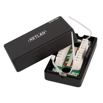 Кабельный соединитель IDC-IDC, Кат NETLAN EC-UCB-IDC-UD2-BK-10