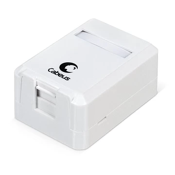 Корпус внешней настенной розетки на 1 Cabeus MB-1 (7445c)