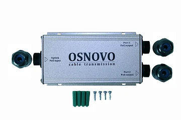 Уличный PoE удлинитель OSNOVO SW-8030/WD