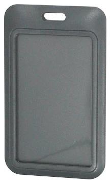 Карман жесткий вертикальный пластиковый Smartec ST-AC205VP-GR