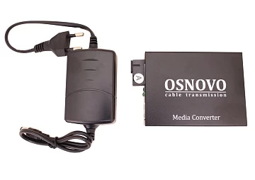Медиаконвертер оптический OSNOVO OMC-1000-11S5a