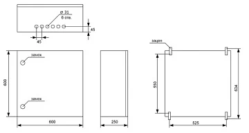 Шкаф электротехнический TFortis CrossBox-3