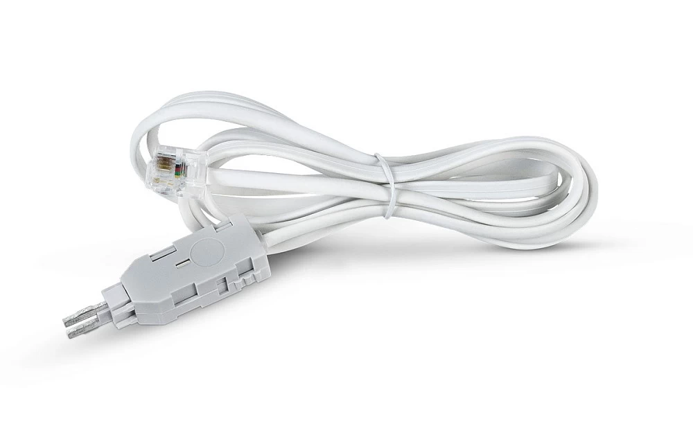 Шнур тестовый Cabeus TC-4-pin-6P4C (7475c)