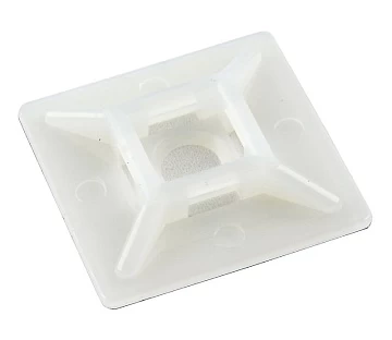 Самоклеящаяся площадка для крепл стяжек (19x19 мм) (100 шт) Cabeus HC-101 (7187c)