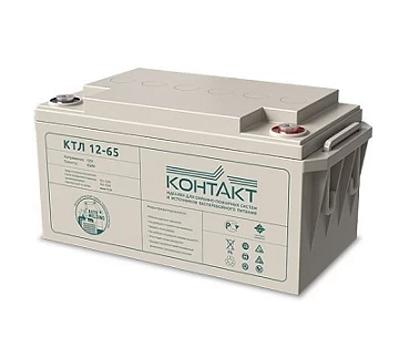Аккумуляторная батарея Контакт КТЛ 12-65