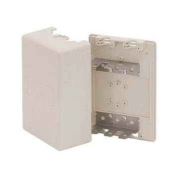 Бокс настенный распределительный, на 3 плинта NIKOMAX ESSENTIAL NMC-WBPL3-P