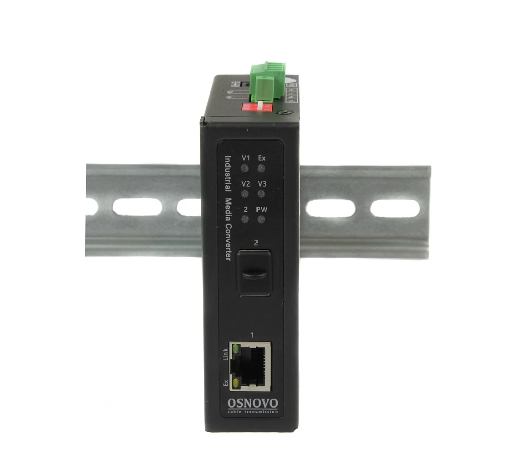 Медиаконвертер промышленный OSNOVO OMC-1000-11HX/I